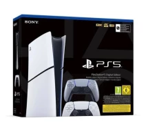 Купить - игровую консоль  Игровая консоль Sony PlayStation 5 Slim Digital Edition 1Tb + DualSense (Sterling Silver)