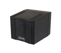 Купить - стабилизатор напряжения  Стабилизатор напряжения PowerCom TCA-2000 однофазный релейный черный
