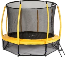 Купить - батут  Садовый батут Jumpi Maxy Comfort Plus с внутренней сеткой 12,5 FT 374 см желтый