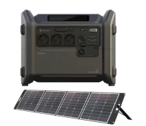Купить - зарядную станцию  Зарядная станция + солнечная панель Segway Portable Power Station Cube 1000 with 2E-PSPLW250 (AA.13.04.02.0004-SET250)