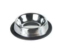 Купить - миску и контейнер для собак  Миска металл. на резине 0,2 л/15см(4011905024691)