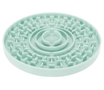 Купить - миску и контейнер для собак  Миска для щенков для замедленного кормления Junior, ø 15 см, цвет мятный(4011905349541)