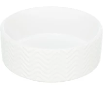 Купить - миску и контейнер для собак  Миска керамическая д/собак, 1.6л/20см, белая(4011905250250)