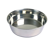 Купить - миску и контейнер для собак  Миска металл. на резиновой основе 1,7л/21см(4011905250731)