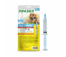 Купить - противопаразитарное средство для собаки  ПРАЗЕЛ Антигельминтный препарат для собак суспензия от глистов Круг 10 мл в шприц-тубе (2172921902)