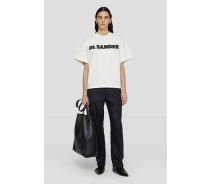 Купить - женскую футболку  Футболка Jil Sander Logo T-Shirt White M