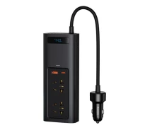 Купить - автомобильный инвертор  Автомобильный инвертор Baseus In-Car Inverter 150W 220V CN EU CRNBQ-A01 Черный