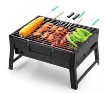 Купить - гриль  Складной портативный барбекю гриль мини BBQ Grill Portable TL-372 Переносной складной мангал (5849)