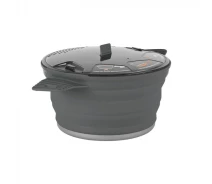 Купить - кастрюлю и казан  Кастрюля складная с алюминиевым дном X-Pot Grey, 2800 мл от Sea to Summit (STS AXPOT2.8GY) (9327868048960)