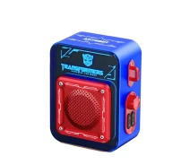 Купить - портативную колонку  Портативная Bluetooth колонка Transformers TF-Y02 Optimus Prime с басами, RGB-подсветкой, 1800 mAh, синяя