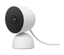 Купить - камеры видеонаблюдения  Умная камера Google Nest Cam Indoor 2nd Gen Snow (GA01998)
