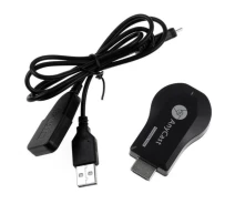 Купить - приставку Smart TV  Беспроводной медиаплеер стример HDMI Wi-Fi Anycast M-9 Plus ресивер для подключение устройства к проекторам и ТV