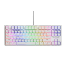 Купить - клавиатуру  Клавиатура Hator Rockfall 2 Mecha TKL Orange USB White (HTK-521)