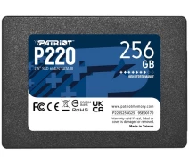 Купить - SSD-накопитель  Накопитель SSD Patriot 256GB P220 2.5" SATAIII TLC (P220S256G25)