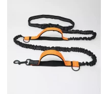 Купить - поводок для собак  Поводок-пояс для собак Harness 160-260см, поводок для бега с собакой Оранжевый