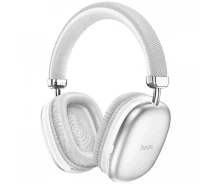 Купить - наушники  Беспроводные наушники Hoco W35 Max silver