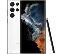 Купить - смартфон и мобильный телефон  Смартфон Samsung Galaxy S22 Ultra 5G (128GB) SM-S908B/DS DUOS White + подарок беспроводное зарядное устройство Samsung