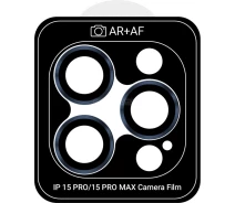 Купить - защитное стекло для смартфона  Защитное стекло для камеры ArmorStandart Pro для Apple iPhone 15 Pro / 15 Pro Max Blue Titanium (ARM73320)