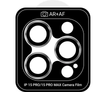 Купить - защитное стекло для смартфона  Защитное стекло для камеры ArmorStandart Pro для Apple iPhone 15 Pro / 15 Pro Max White Titanium (ARM73318)
