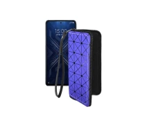 Купить - чехол для смартфона  Чехол-кошелек из экокожи для телефона Xiaomi Black Shark 4 Синий ромб