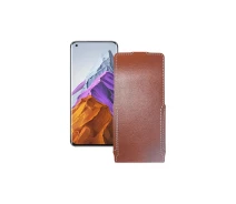 Купить - чехол для смартфона  Чехол-флип из экокожи для телефона Xiaomi Mi 11 Pro 2021 Коричневый