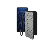 Купить - чехол для смартфона  Чехол-кошелек из экокожи для телефона Xiaomi Black Shark 4 Серый ромб