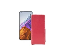 Купить - чехол для смартфона  Чехол-флип из экокожи для телефона Xiaomi Mi 11 Pro 2021 Красный