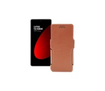 Купить - чехол для смартфона  Чехол-книга из экокожи для телефона Xiaomi 12s Pro Коричневый
