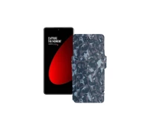 Купить - чехол для смартфона  Чехол-книга из экокожи для телефона Xiaomi 12s Pro Хаки-синий
