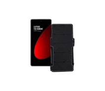 Купить - чехол для смартфона  Чехол-книга из экокожи для телефона Xiaomi 12s Pro Черный ромб