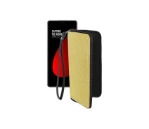 Купить - чехол для смартфона  Чехол-кошелек из экокожи для телефона Xiaomi 12s Pro Золотой