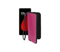 Купить - чехол для смартфона  Чехол-кошелек из экокожи для телефона Xiaomi 12s Pro Розовый