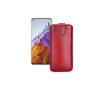 Купить - чехол для смартфона  Вытяжка из кожи для телефона Xiaomi Mi 11 Pro 2021 Красный