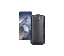 Купить - чехол для смартфона  Вытяжка из кожи для телефона Xiaomi Mi 11 Ultra 2021 Черный