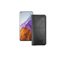 Купить - чехол для смартфона  Портмоне из кожи для телефона Xiaomi Mi 11 Pro 2021 Черный