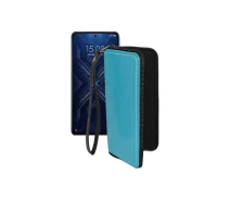 Купить - чехол для смартфона  Чехол-кошелек из экокожи для телефона Xiaomi Black Shark 4 Голубой
