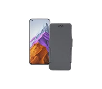 Купить - чехол для смартфона  Чехол-книга из экокожи для телефона Xiaomi Mi 11 Pro 2021 Серый