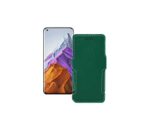 Купить - чехол для смартфона  Чехол-книга из экокожи для телефона Xiaomi Mi 11 Pro 2021 Темно-зеленый
