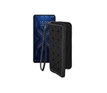 Купить - чехол для смартфона  Чехол-кошелек из экокожи для телефона Xiaomi Black Shark 4 Черный ромб