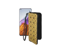 Купить - чехол для смартфона  Чехол-кошелек из экокожи для телефона Xiaomi Mi 11 Pro 2021 Золотой ромб