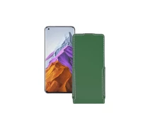 Купить - чехол для смартфона  Чехол-флип из экокожи для телефона Xiaomi Mi 11 Pro 2021 Темно-зеленый