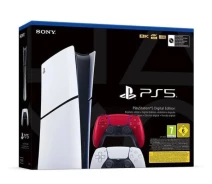 Купить - игровую консоль  Игровая консоль Sony PlayStation 5 Slim Digital Edition 1Tb + DualSense (Volcanic Red)