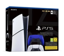 Купить - игровую консоль  Игровая консоль Sony PlayStation 5 Slim Digital Edition 1Tb + DualSense (Cobalt Blue)