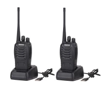Купить - радиостанцию  Рация Baofeng BF-888S USB зарядка с гарнитурой комплект 2шт