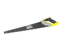 Купить - ножовку по дереву  Ножовка столярная MASTERTOOL BLACK ALLIGATOR 450 мм 9TPI MAX CUT каленый зуб 3-D заточка тефлоновое покрытие 14-2445