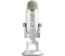 Купить - микрофон для караоке  Микрофон Blue Microphones Yeti Silver (988-000238) [110833]