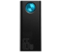 Купить - power bank  PowerBank Baseus 30000 mah 65W Amblight Повербанк для ноутбука с быстрой зарядкой + Кабель 100W в комплекте (BS-30KP365-B)