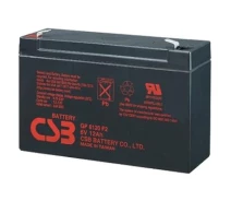Купить - аккумулятор для ИБП и инверторов  Батарея к ИБП CSB 6В 12 Ач (GP6120/ GP6120F2)
