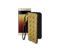 Купить - чехол для смартфона  Чехол-кошелек из экокожи для телефона Samsung Galaxy Note 7 (N930) Золотой ромб