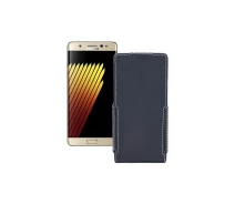 Купить - чехол для смартфона  Чехол-флип из экокожи для телефона Samsung Galaxy Note 7 (N930) Черный матовый